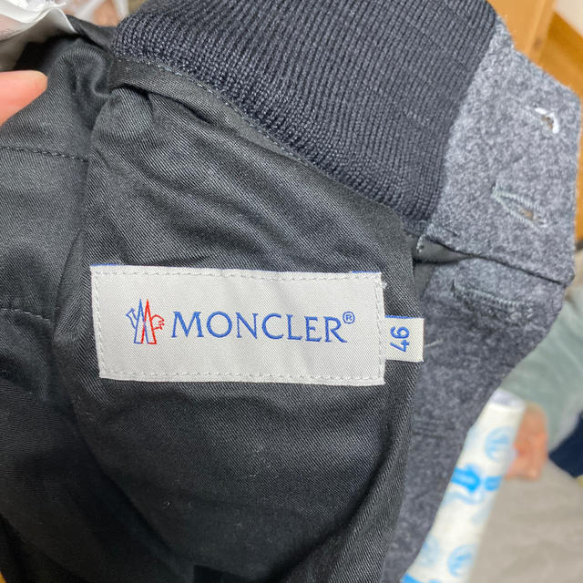 MONCLER(モンクレール)のMONCLER ウールパンツ メンズのパンツ(その他)の商品写真