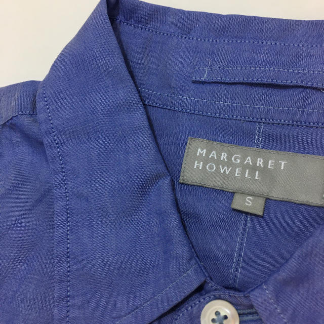 MARGARET HOWELL(マーガレットハウエル)の美品 サイズS margaret howell  マーガレット ハウエル シャツ メンズのトップス(シャツ)の商品写真