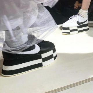 コムデギャルソン(COMME des GARCONS)の新品⭐︎comme des garcons × Nike 厚底コルテッツ(スニーカー)