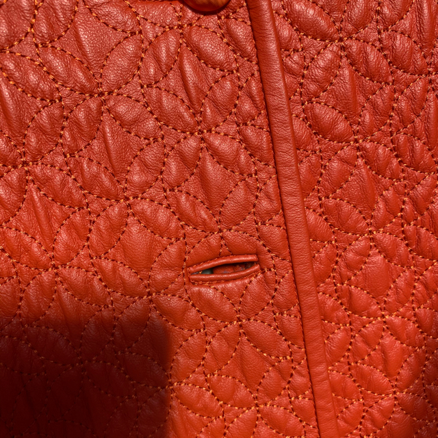 BALMAIN(バルマン)の羊皮ジャケット レディースのジャケット/アウター(ノーカラージャケット)の商品写真