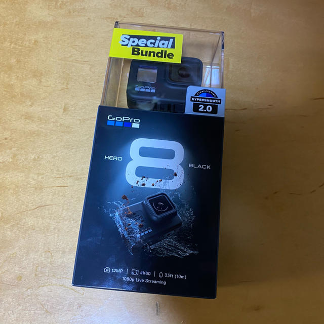 新品 未開封 限定バンドルボックス GoPro HERO8 ブラック 柔らかい