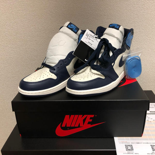 AIR JORDAN 1 HIGH OG OBSIDIAN(280cm)