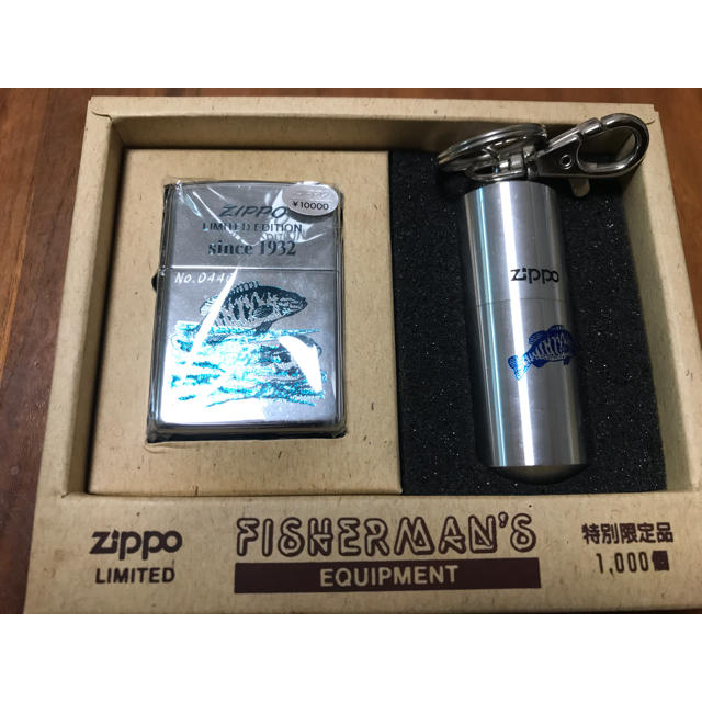 新品、未使用★zippo Fisherman’s 特別限定品