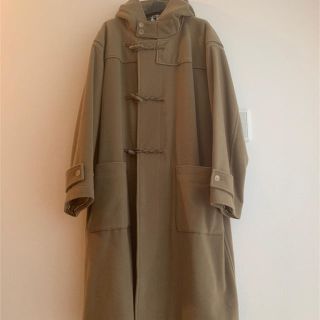 コモリ(COMOLI)のAURALEE カシミヤダッフル カーキベージュ(ダッフルコート)