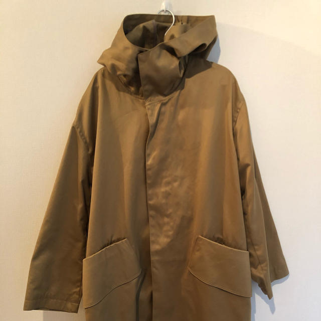 COMOLI(コモリ)のSOUMO BIG POCKET HOODED COAT メンズのジャケット/アウター(ミリタリージャケット)の商品写真