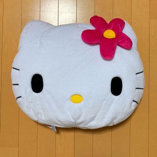 ハローキティ(ハローキティ)のくろすろおど様専用⭐️2個セット💕レア！非売品キティちゃん♡BIG クッション(クッション)