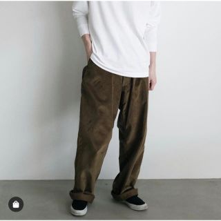 コモリ(COMOLI)のE.TAUTZ  CORDUROY CORE FIELD TROUSERS(ワークパンツ/カーゴパンツ)