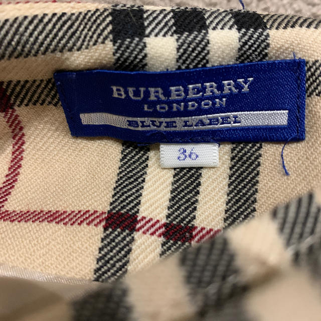 BURBERRY BLUE LABEL(バーバリーブルーレーベル)のバーバリースカート レディースのスカート(ミニスカート)の商品写真