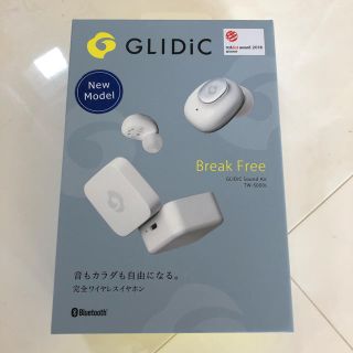 ソフトバンク(Softbank)の【新品】GLIDiC ワンヤレスイヤホン(ヘッドフォン/イヤフォン)