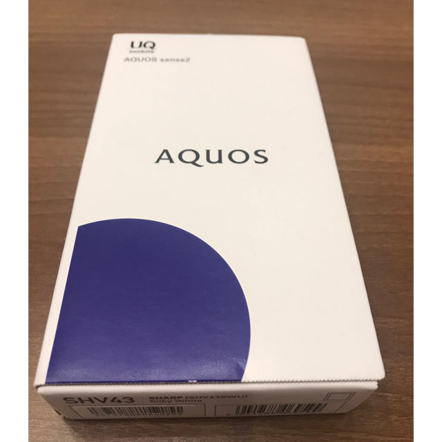 新品未使用AQUOS sense2  SHV43 UQ mobile ホワイト