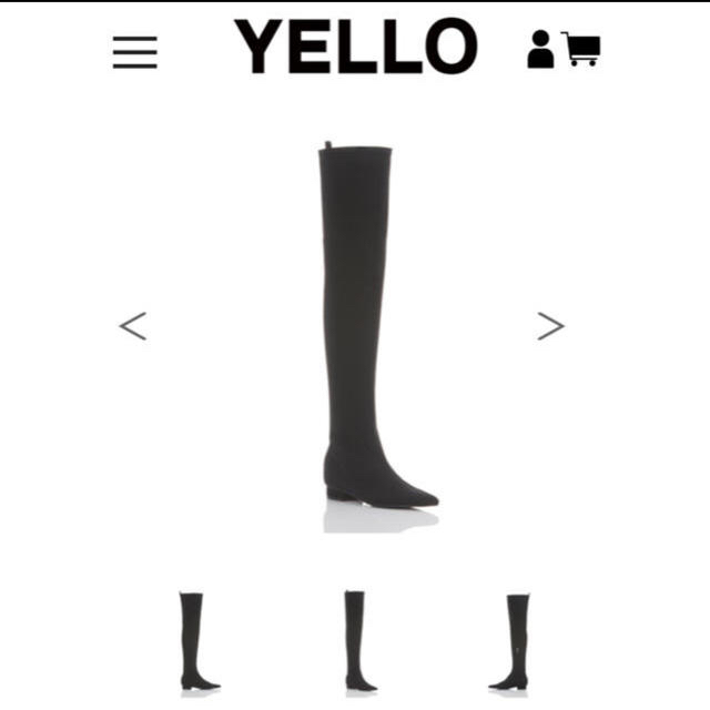 Yellow boots(イエローブーツ)のTOKYO BLACK FLAT LONG レディースの靴/シューズ(ブーツ)の商品写真