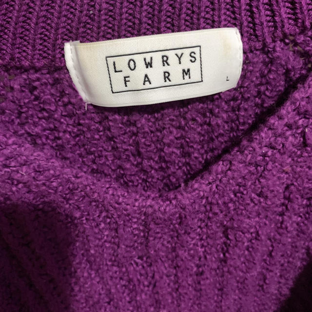 LOWRYS FARM(ローリーズファーム)のざっくりニット レディースのトップス(ニット/セーター)の商品写真