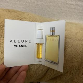 シャネル(CHANEL)のCHANELの香水サンプル  香り No.22  No.5×2本　アリュール(香水(女性用))