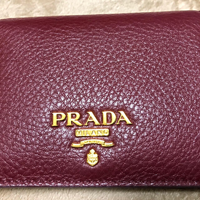 ⭐︎2019年購入❣️PRADAプラダ可愛いミニ財布⭐︎