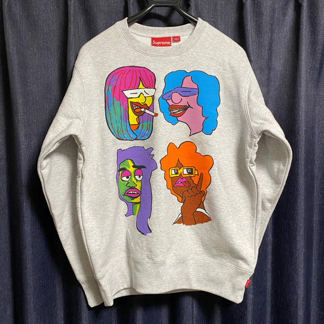 メンズSUPREME Gonz Heads Crewneck Mサイズ