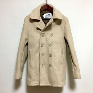 ショット(schott)の【 SCHOTT 】N.Y.C・クリームホワイト・Ｐコート(ピーコート)