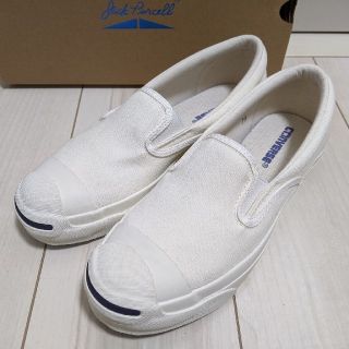 コンバース(CONVERSE)の【新品・未使用】コンバース ジャックパーセル スリッポン キャンバス スニーカー(スニーカー)