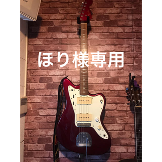 フェンダー(Fender)のフェンダージャパン　ジャズマスター　JM66 キャンディーアップルレッド(エレキギター)