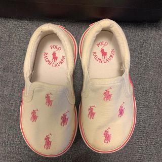 ポロラルフローレン(POLO RALPH LAUREN)の【専用】ポロラルフローレン　キッズシューズ　14センチ(スニーカー)