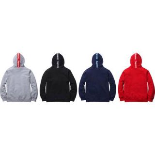 シュプリーム(Supreme)のsupreme supreme tape logo zip up テープロゴ(パーカー)