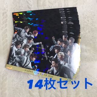 ジャニーズジュニア(ジャニーズJr.)のSixTONES Snowman チラシカード 14枚セット(アイドルグッズ)