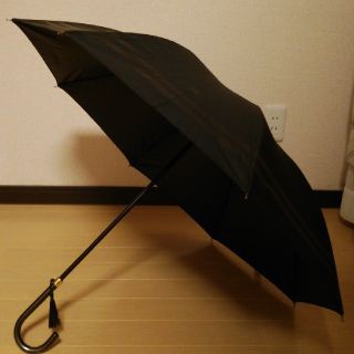 ジバンシィ(GIVENCHY)のジバンシィ黒スターモチーフ晴雨兼用傘(傘)