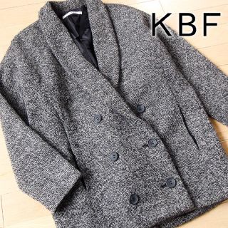 ケービーエフ(KBF)の超美品 フリーサイズ KBF ジャケット コート グレー(その他)