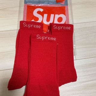 シュプリーム(Supreme)のsupreme ソックス 3組(ソックス)