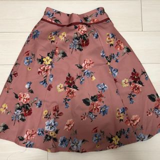 トッコ(tocco)のtoccocloset  花柄スカート(ひざ丈スカート)