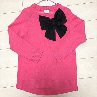 ケイトスペードニューヨーク(kate spade new york)のkatespade リボンニット(ニット/セーター)