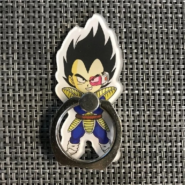 【新品未使用】ドラゴンボール ベジータ バンカーリング 携帯リング スマホ/家電/カメラのスマホアクセサリー(その他)の商品写真