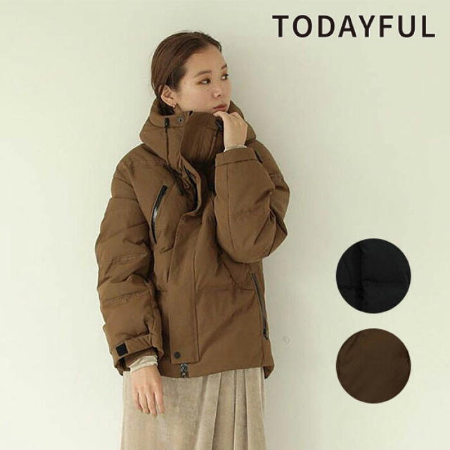 TODAYFUL Hoodie Down Jacket ダウン　38レディース