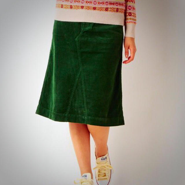 coen(コーエン)のcoen コーデュロイロングスカート レディースのスカート(ロングスカート)の商品写真