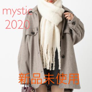 ミスティック(mystic)のmystic♡起毛フリンジストール(マフラー/ショール)