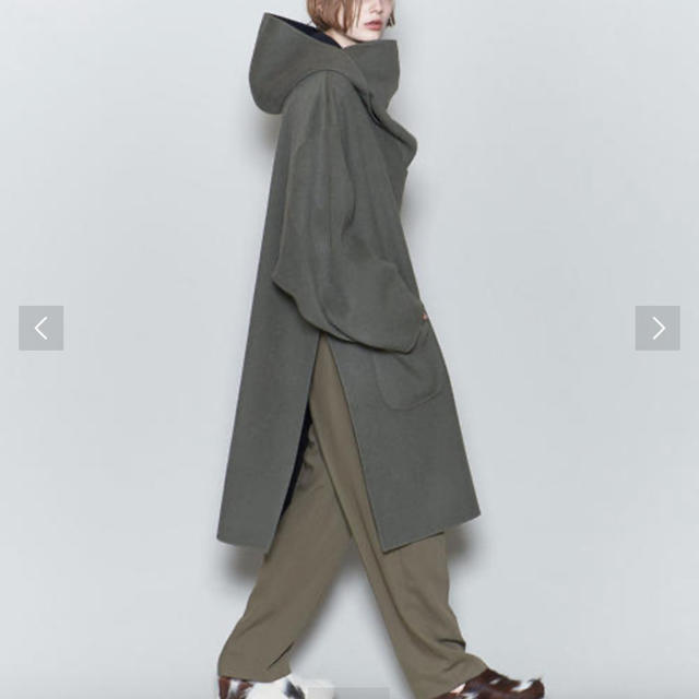 BEAUTY&YOUTH UNITED ARROWS(ビューティアンドユースユナイテッドアローズ)のROKU / REVER HOODED PULLOVER COAT レディースのジャケット/アウター(ポンチョ)の商品写真