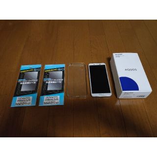 アクオス(AQUOS)のAQUOS sense2 アクオスセンス2 ホワイトシルバー(スマートフォン本体)