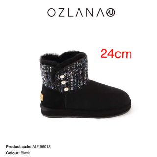 アグ(UGG)のオーストラリアOZLANA UGGムートンブーツ　 24cm(ブーツ)