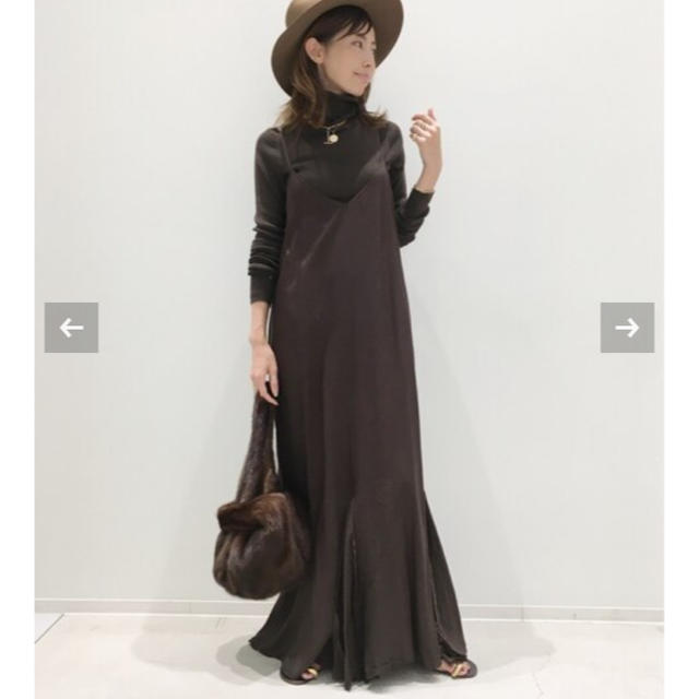 L'Appartement ◇Wash Maxi ワンピース　ブラウン