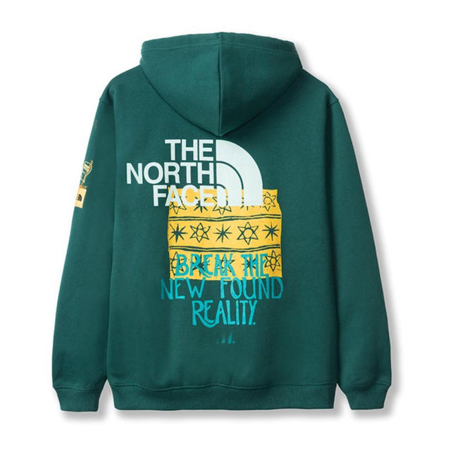 メンズThe North Face x Brain Dead コラボ　パーカー　M