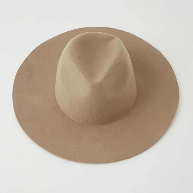 AZUL by moussy(アズールバイマウジー)の新品◆WIDE BRIM HAT ◆BEG レディースの帽子(ハット)の商品写真