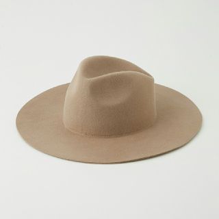 アズールバイマウジー(AZUL by moussy)の新品◆WIDE BRIM HAT ◆BEG(ハット)