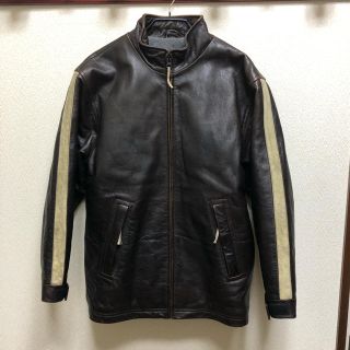 ギャップ(GAP)の専用　良品 old GAP ギャップ 牛革 ライダースジャケット XL(ライダースジャケット)