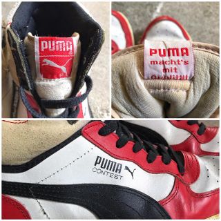 【激レア❗️送料無料‼️】80s ビンテージ PUMA コンテスト AJシカゴ風