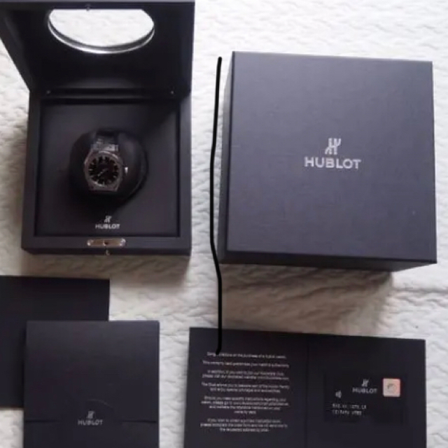 HUBLOT(ウブロ)のHUBLOT  ☆peipei様専用☆ メンズの時計(ラバーベルト)の商品写真