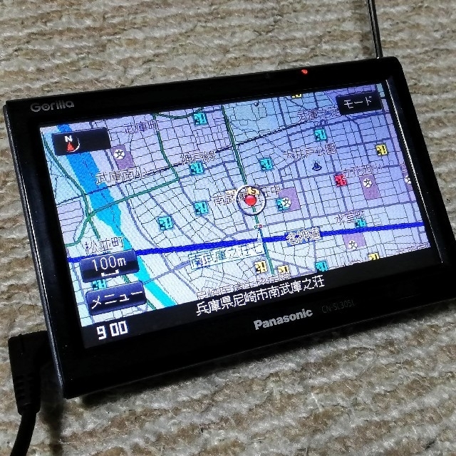 Panasonic SSDポータブルカーナビゲーション CN-SL305L