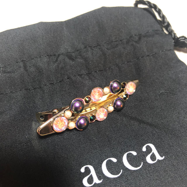 acca(アッカ)のacca アーモンドクリップ レディースのヘアアクセサリー(バレッタ/ヘアクリップ)の商品写真