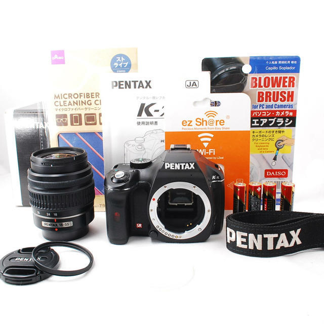 ❤️Wi-Fiでスマホ転送❤️手振れ補正機能❤️PENTAX K-x ❤️Wi-Fiでスマホ転送❤️手振れ補正機能❤️PENTAX K-x