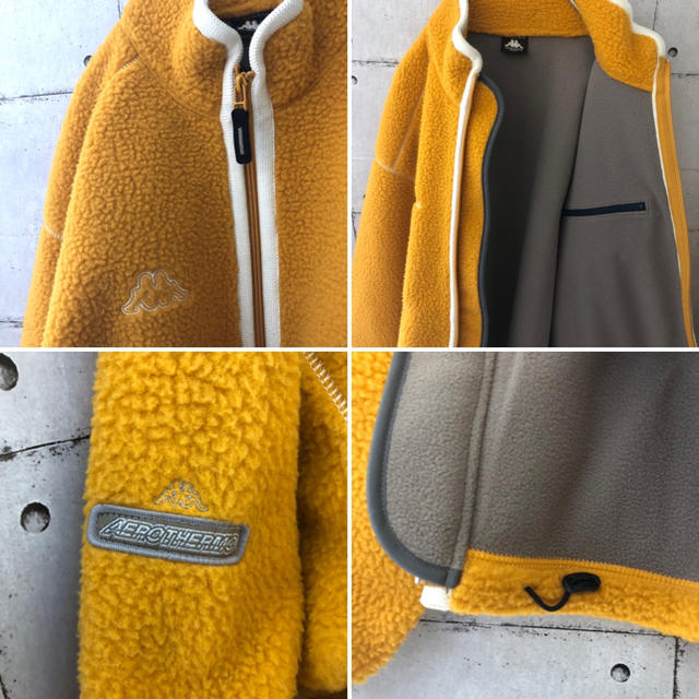 Kappa(カッパ)の【激レア】日本製　kappa ボア フリースジャケット AEROTHERM メンズのジャケット/アウター(その他)の商品写真