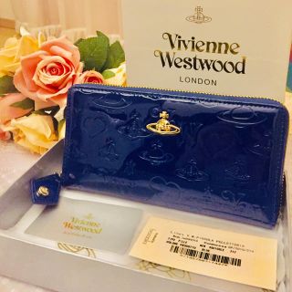 ヴィヴィアンウエストウッド(Vivienne Westwood)のヴィヴィアンウエストウッド 長財布  ブルー 新品未使用品(長財布)