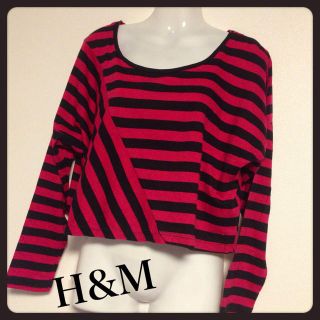 エイチアンドエム(H&M)の【H&M】ドルマンショートカットソー♡(カットソー(長袖/七分))